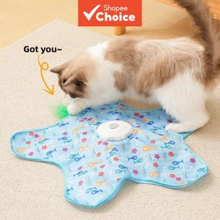 ของเล่นแมวซ่อนหาแบบโต้ตอบ – ขนนกเคลื่อนย้ายที่เปิดใช้งานการเ…