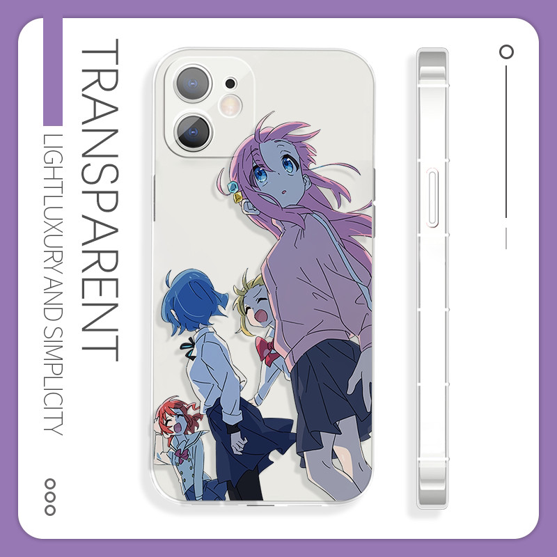 Lonely Rock Goto Band Apple 15pro เคสโทรศัพท์การ์ตูน oppok11x สองมิติ 12 เหมาะสําหรับ 14 Xiaomi 13vi