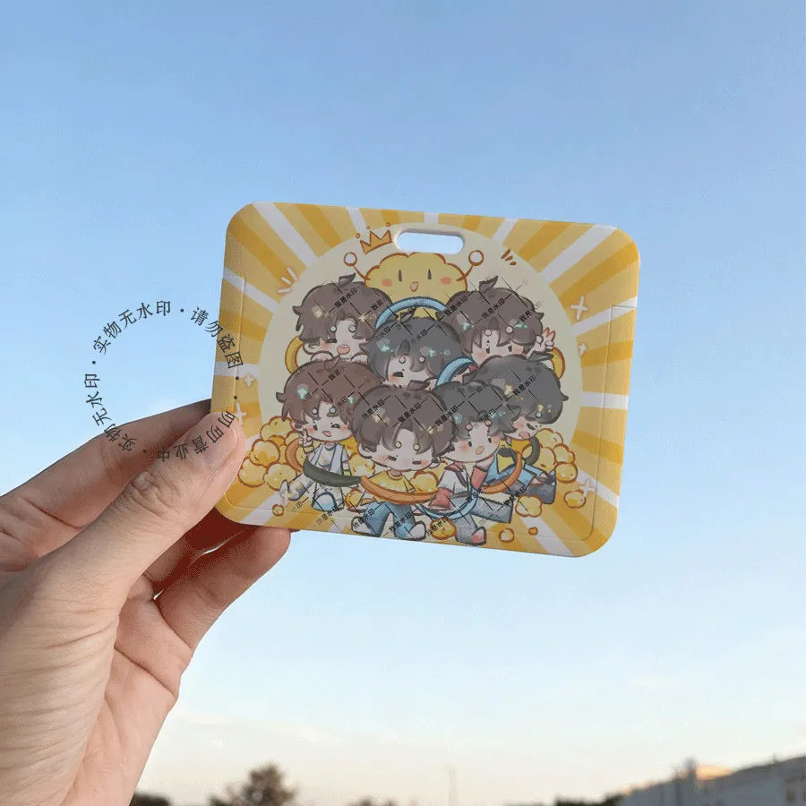 TNT Times Youth League Meal Card Holder 6th Anniversary Support Peripheral Campus Worker Bus ID Card