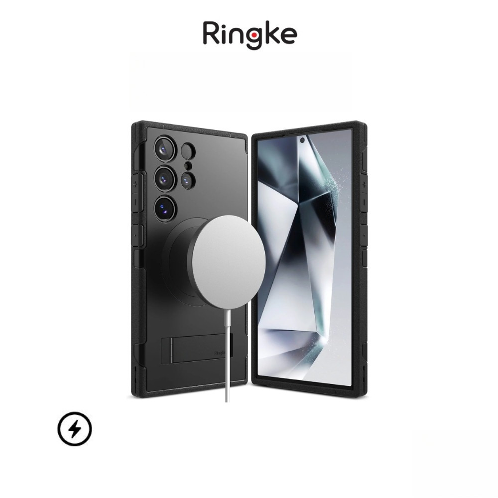 Ringke Alles Magnetic เคส Galaxy S24 Ultra เคสกันกระแทกพร้อมขาตั้ง จากแบรนด์ Ringke