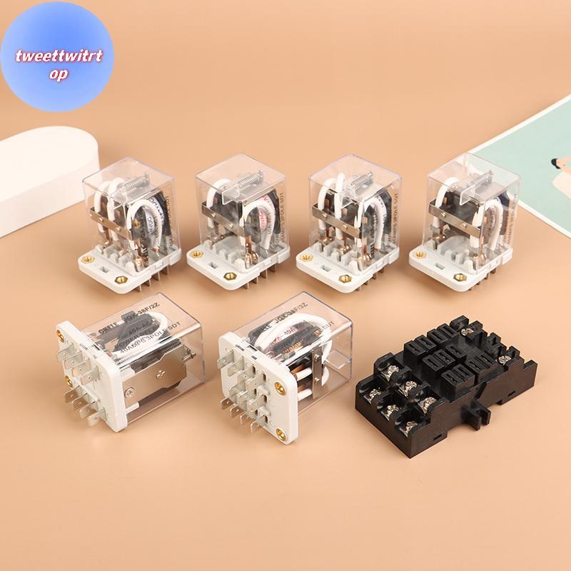 DOUSUN รีเลย์ระดับกลาง JQX-38F 3Z 40A รีเลย์ไฟฟ้ารีเลย์แม่เหล็กไฟฟ้า DC12V DC24V AC220V TH