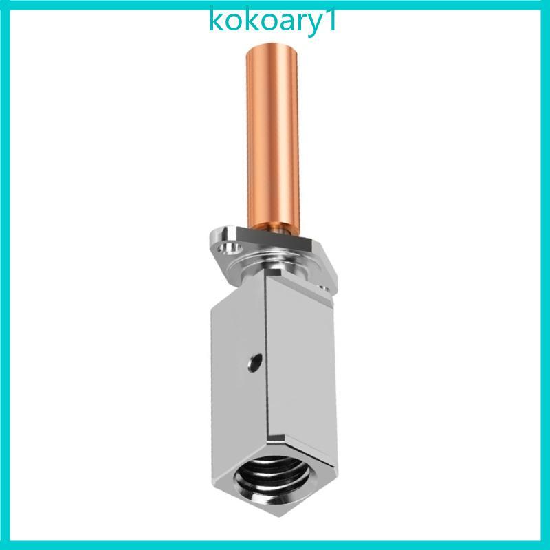 KOKO หลอดคอ Hotend เหล็กแข็งสําหรับเครื่องพิมพ์ 3D Bambu Lab X1C P1P2 0