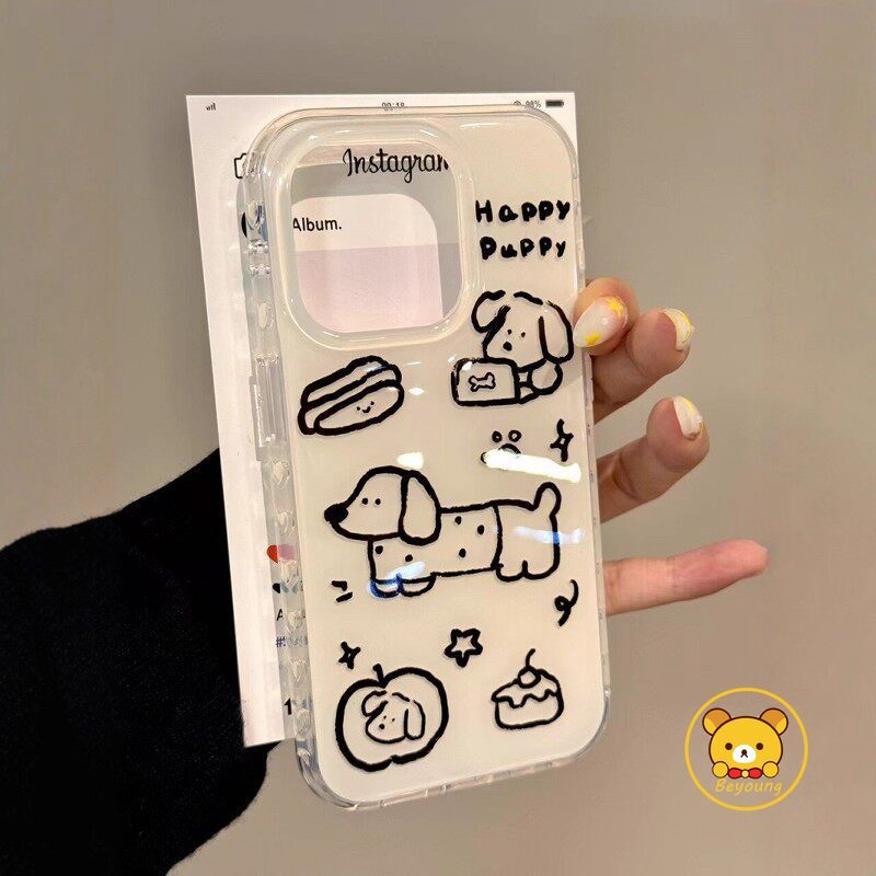 น่ารัก Dachshund เคสโทรศัพท์สําหรับ iQOO 13 12 11 11S 7 Neo 10R Neo10 Neo9 Neo8 Pro Neo7 Neo6 Neo5 S