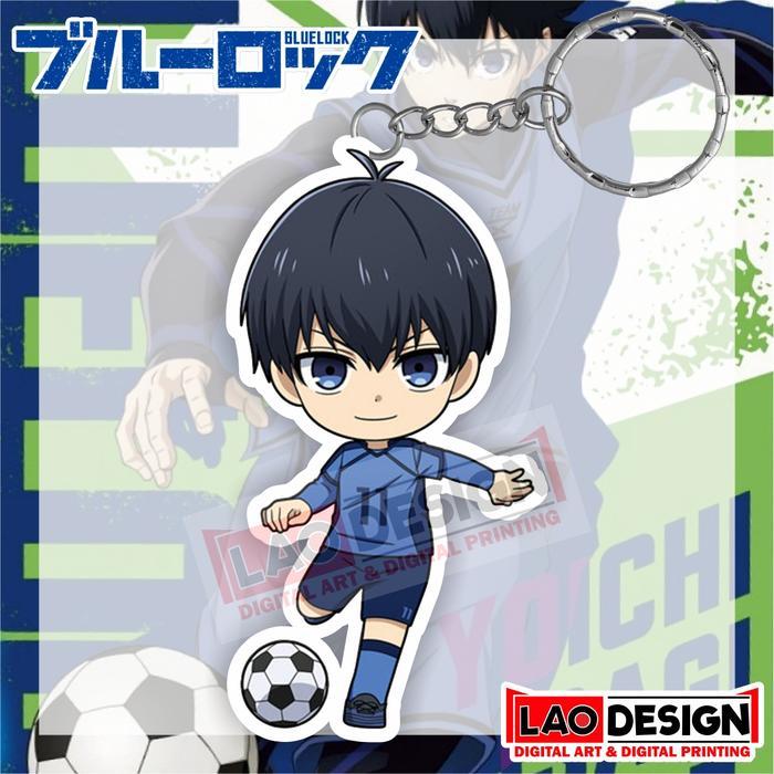 Gantungan Kunci Isagi Yoichi Blue Lock - Gantungan Kunci Blue Lock - Gantungan Kunci