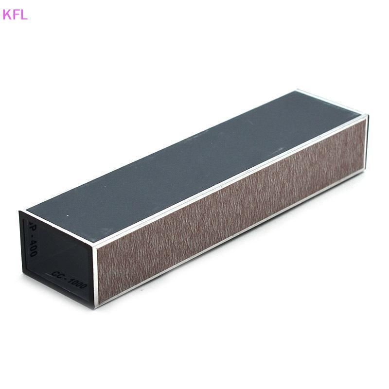 (KFL) กีตาร์ Fret Sanding Leveler Beam Leveling Rod พร้อมกระดาษทรายกาวในตัวซ่อมและดูแลขัด Luthier เครื่องมือขายร้อน
