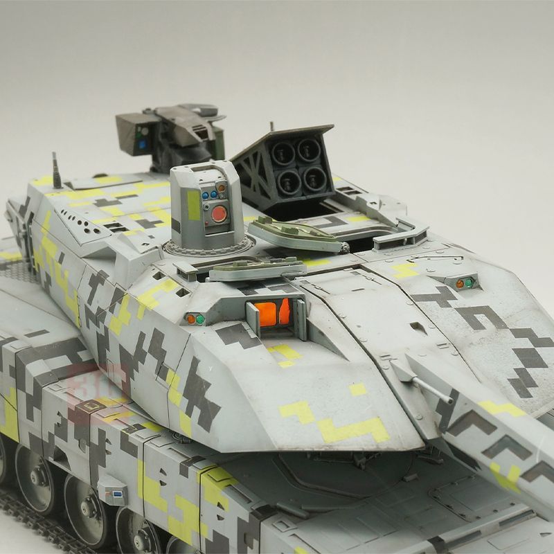 3G รุ่น AH ประกอบ Chariot 35A047 1/35 เยอรมันรุ่นใหม่รถถังหลัก KF51 Panther