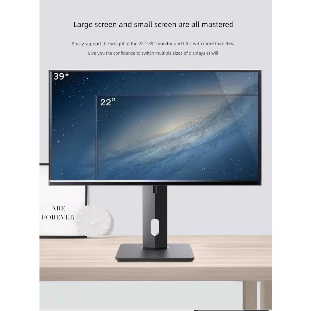 ที่วางจอคอม ขาตั้งจอคอม ขาตั้งจอภาพยกหมุนหน้าจอแนวตั้งคอมพิวเตอร์เดสก์ท็อป AOC Philips HKC ASUS และห