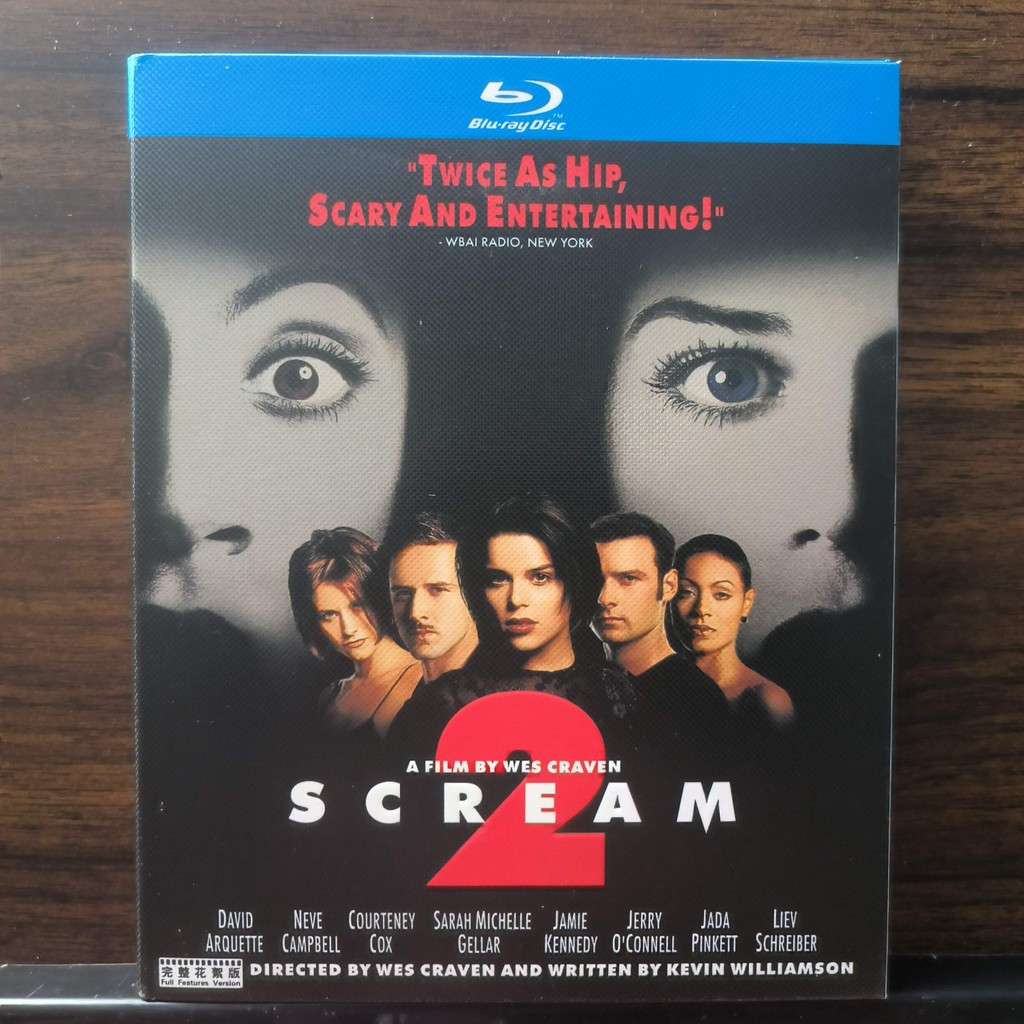 Blu-ray Disc American Film Scream 2 1997 ภาษาอังกฤษสเปนจีนไทยยี่ห้อใหม่ชนิดบรรจุกล่อง 25GB BD A055