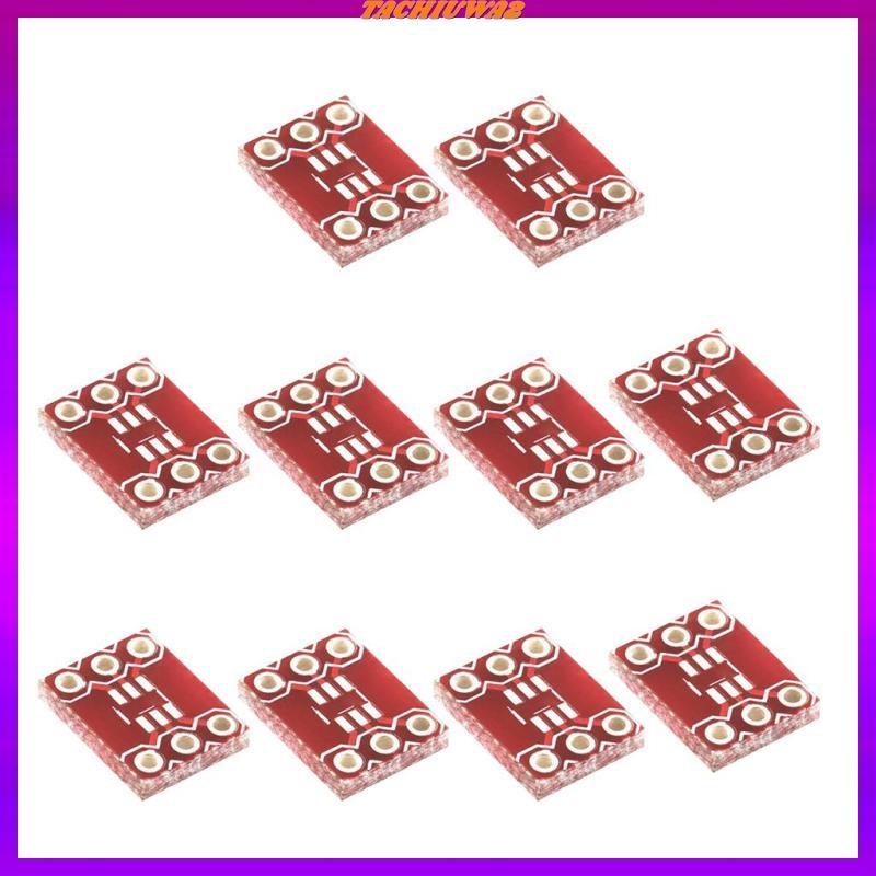 [Tachiuwa2] แพ็ค 10 ชิ้น 6 พิน SOT23 เป็นอะแดปเตอร์ DIP บอร์ด PCB SMD บอร์ดแปลง
