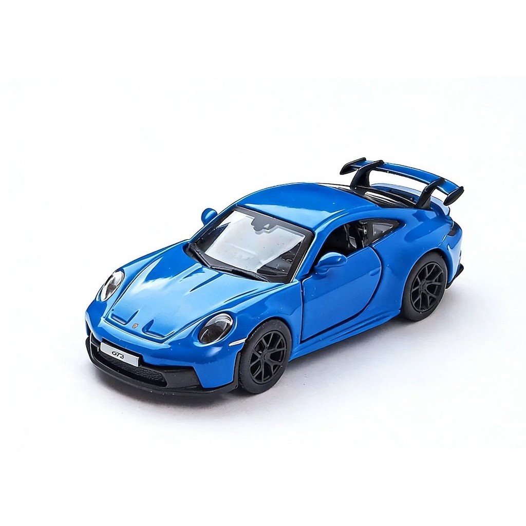 Mytopshop Bburago 1:64 Blue 911 GT3 Racing Sports Model Diecast Collect Display Metal Car BN