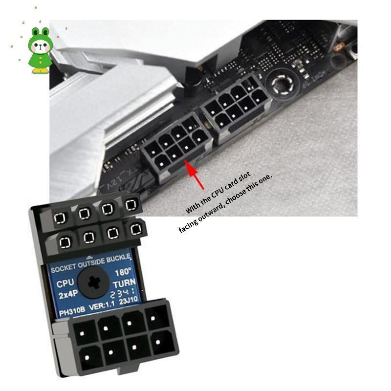 เมนบอร์ด CPU 8-Pin Power Steering Connector 8-Pin Power Interface พวงมาลัย