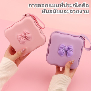 กระเป๋าซิปสำหรับจัดเก็บสายเคเบิล กล่องเก็บของอเนกประสงค์ กันน้ำ ทนทาน สำหรับหูฟังและที่ชาร์จ
