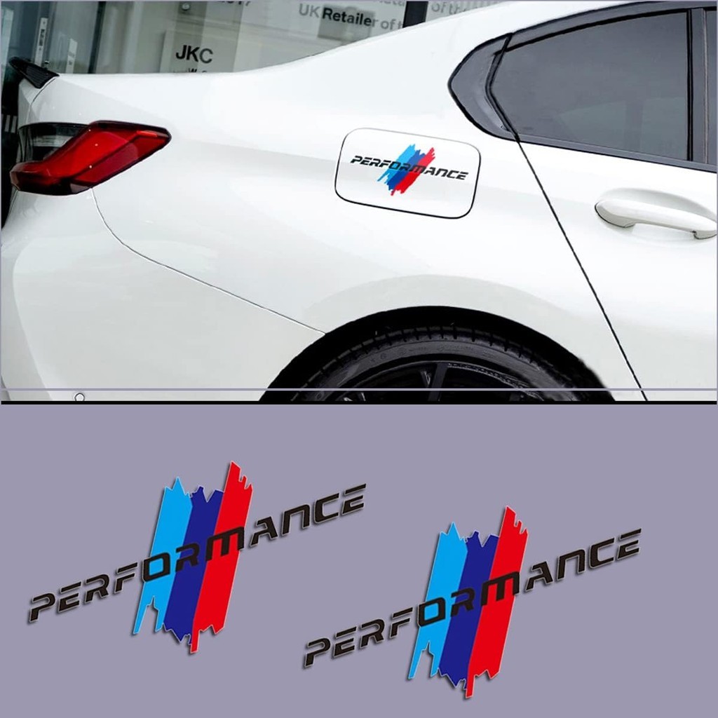 สติ๊กเกอร์ฝาถังน้ํามันเชื้อเพลิง BMW - สีดํา เหมาะสําหรับ 1-7 Series & X1-X7, M3, M5, Z4