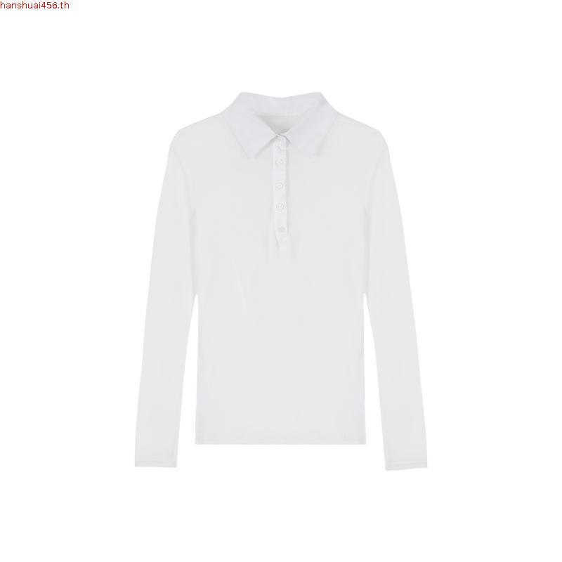 ส่งต่อเสื้อ bnk brand ÉTOILE BNK GIGI SNAP  โปโลเนื้อผ้ายืด สีฟ้า size m