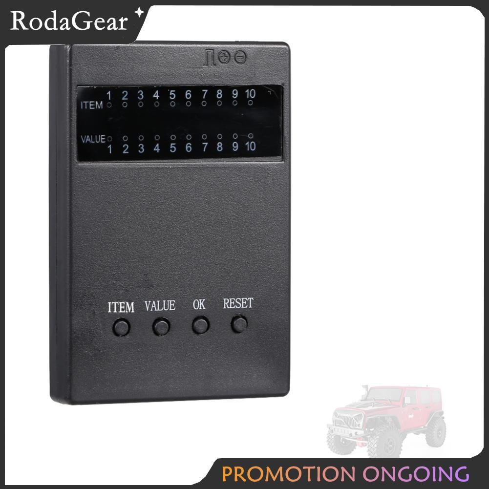 RodaGear HOBBYFANS การ์ดการเขียนโปรแกรมสำหรับ OCDAY GOOLRC Brushless ESC 1:10 Off-road RC รถ