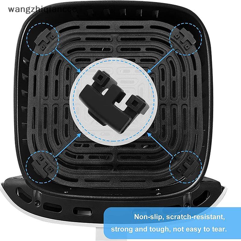 Hot 4PCS Air Fryer ยางกันชน Air Fryer Silicone-Case อะไหล่สําหรับ Instant Vortex Kitchen Gadget ชุด 