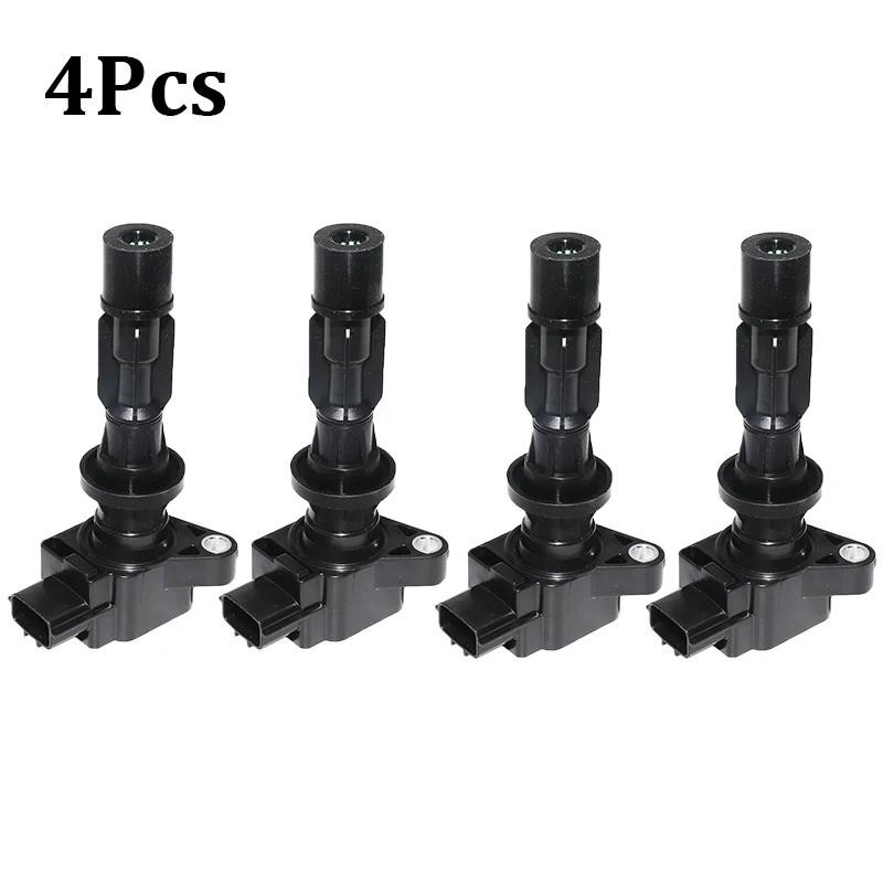 4 ชิ้นคอยล์จุดระเบิดสําหรับ MAZDA 3 6 2.0L 2.3L CX-7 2.3L 2.5L 2009- MX-5 2.0 L3G2-18-100A L3G2-18-1