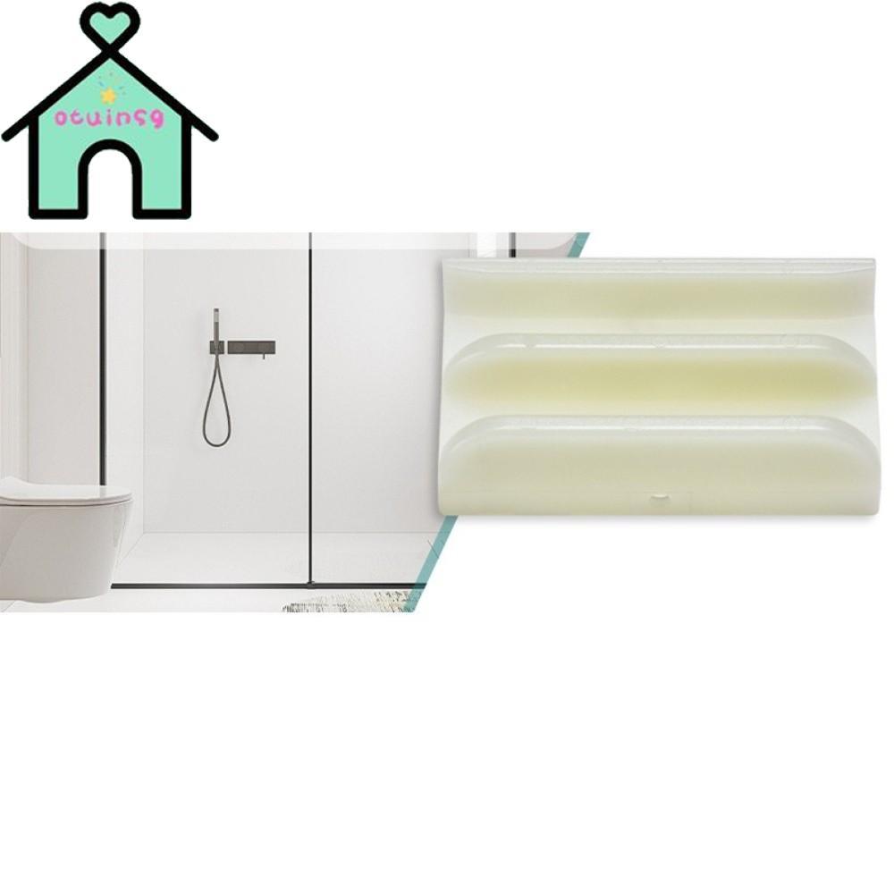 รางพลาสติก OTUINSG, 7/16 นิ้วหนาแก้วพลาสติกก่อสร้าง M6219 เลื่อนประตูห้องอาบน้ําด้านล่าง Track,พร้อม