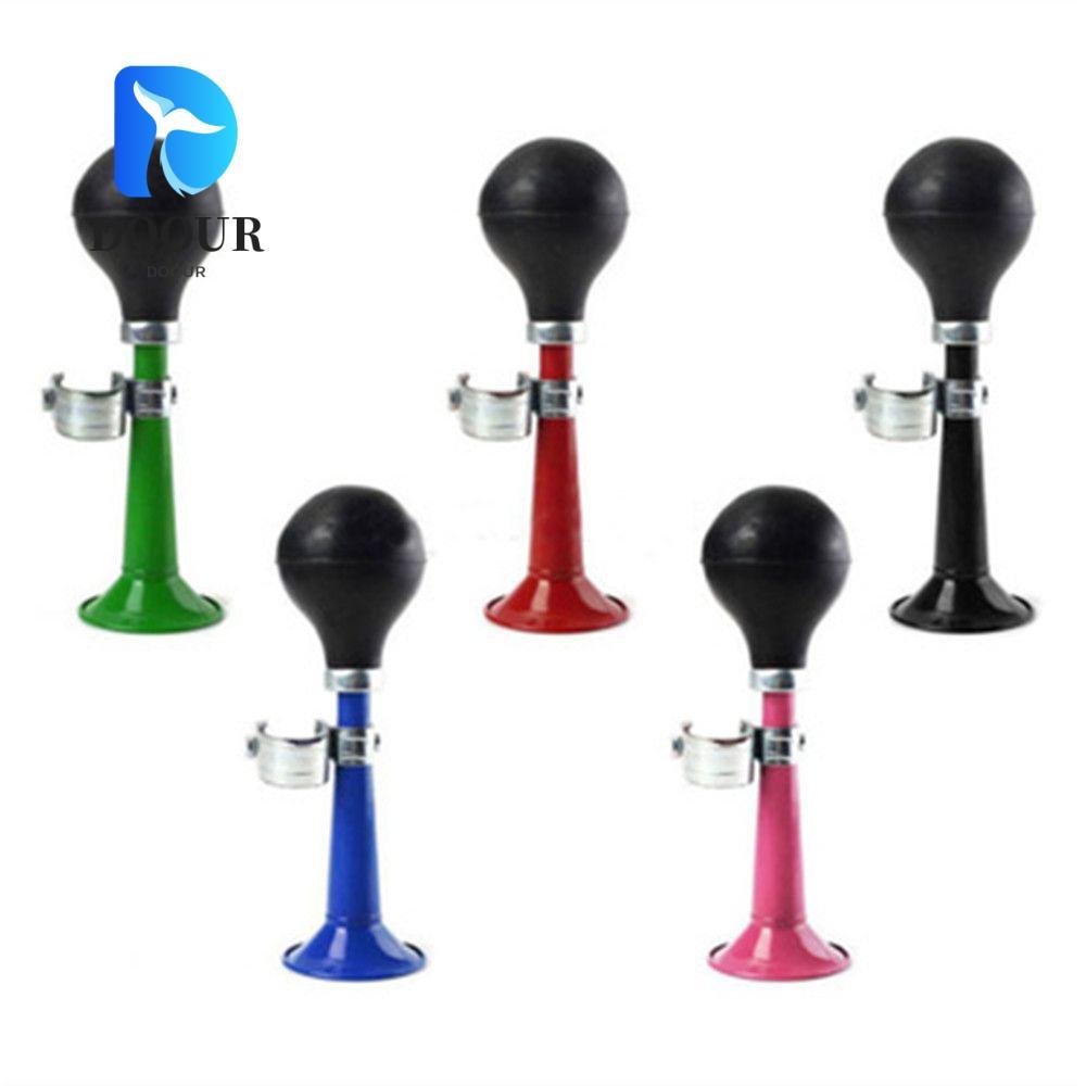DOOUR Air Horn Cycle Accessories Metal Squeeze Rubber Bike Bugle
