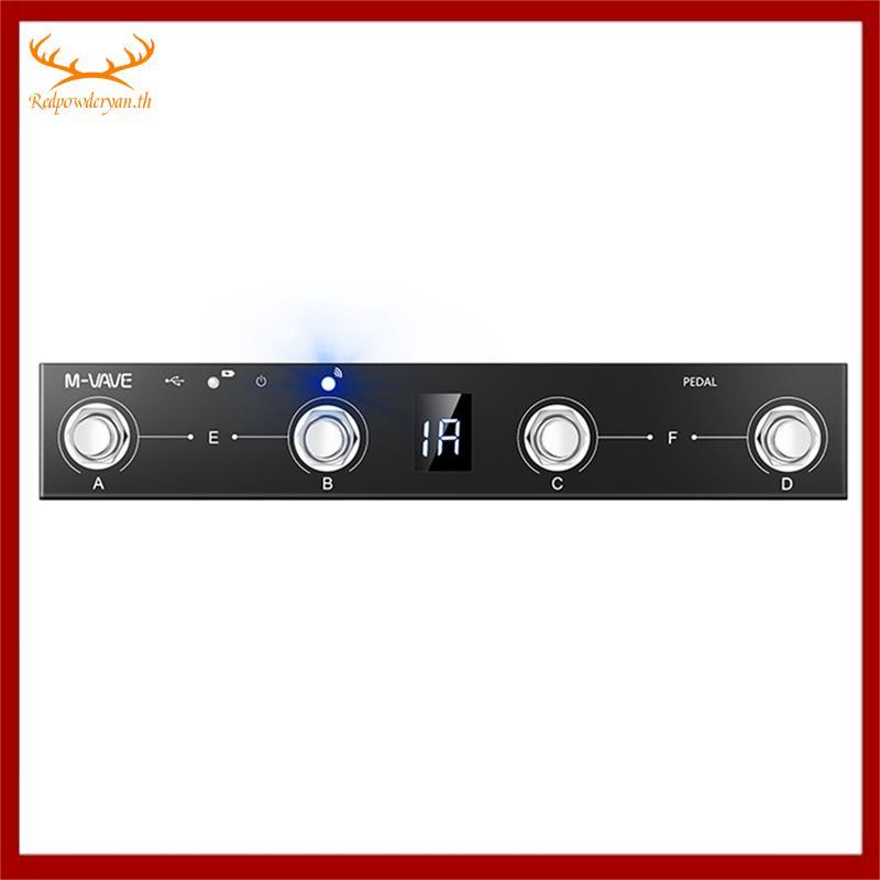 [Redpowderyan.th] Midi Bluetooth Controller Midi Pedal Page Turner มัลติฟังก์ชั่นอุปกรณ์เสริมเครื่อง