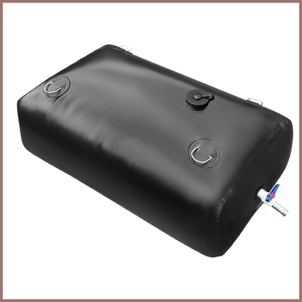 ถังน้ํา 110L ภาชนะพับได้ถุงน้ําพร้อมเดือยสําหรับรถยนต์รถบรรทุก RV Home Camping Garden Picnic mearnph