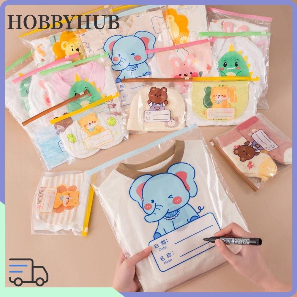 HOBBYHUB โฮบบี้ฮับ ถุงเก็บ, ถุงบรรจุความจุขนาดใหญ่ประหยัดพื้นที่, เสื้อผ้าช้างโปร่งใสเปลี่ยนถุงเก็บผ้านวมอนุบาล