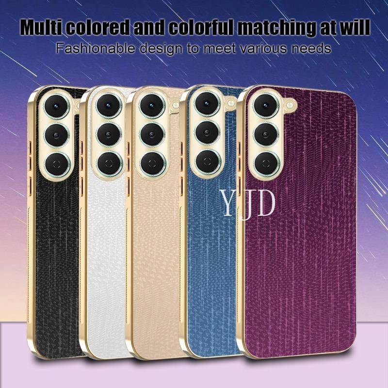 YJD สําหรับ Tecno Spark 40 Pro Plus KM6 KM7 Meteor Electroplated กรอบ Anti-Drop เคสโทรศัพท์