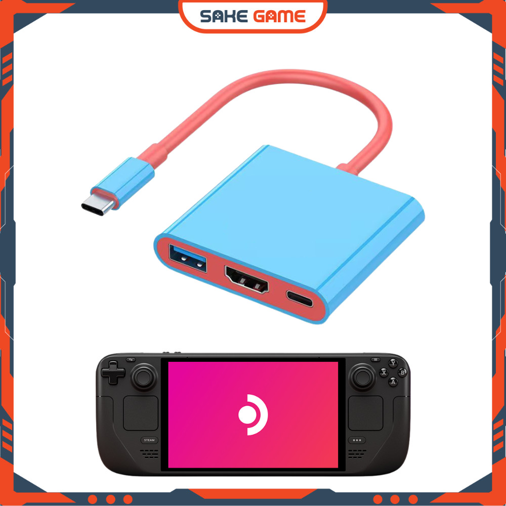 Steam Deck 60FPS HDMI Dock Cord Steam Deck Oled 60FPS Dock Cord Steam Deck Oled Dock Cord