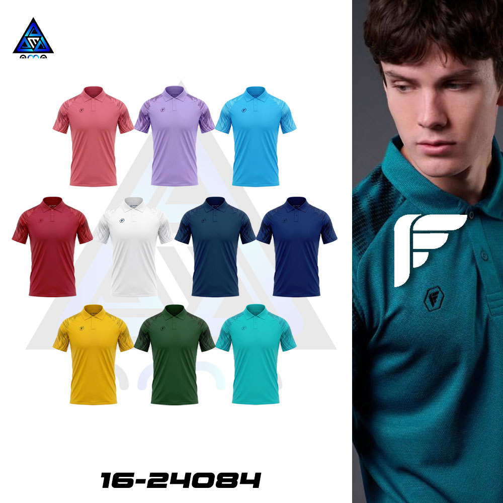 ลดแล้วลดอีก30% PEGAN เสื้อโปโลพิมพ์ลาย เฉดสี รหัส 16-24084 แท้100%