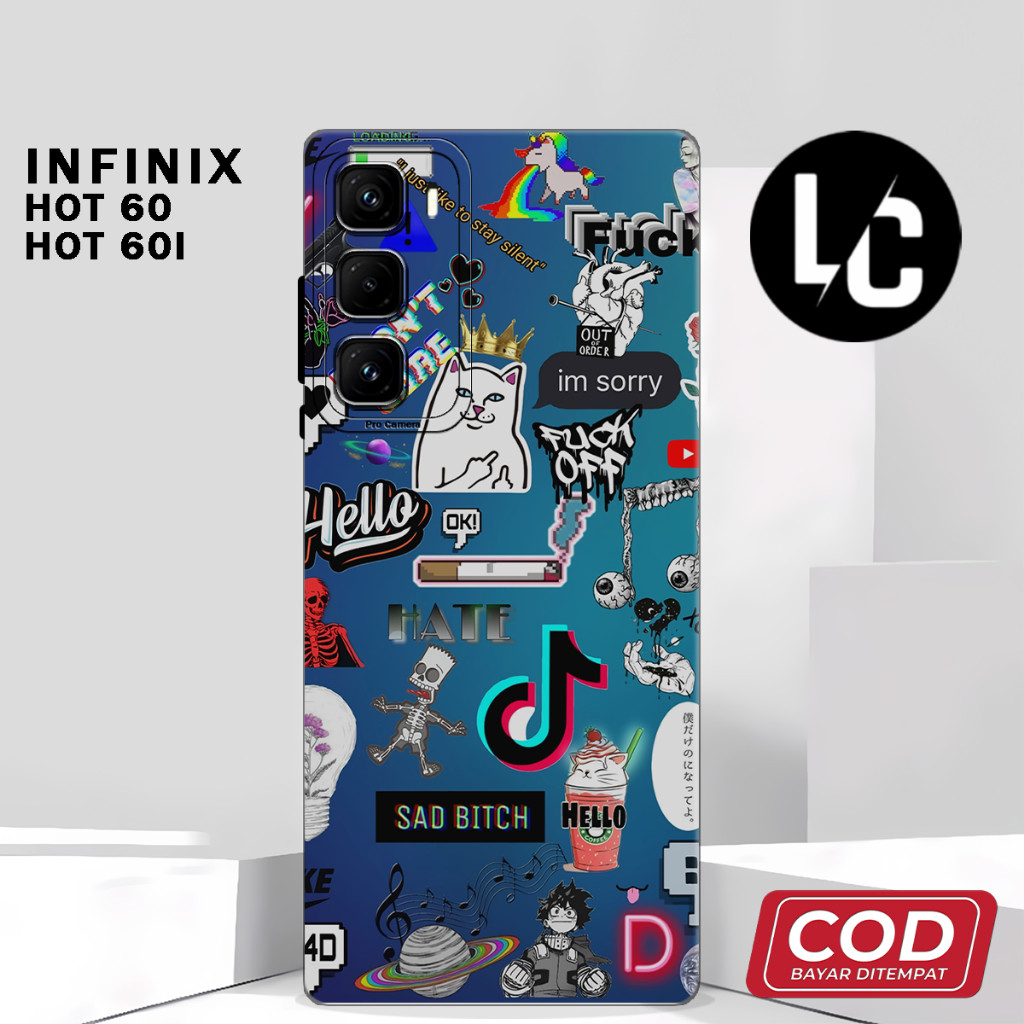 ( AF 5 ) Softcase สําหรับ infinix hot 60 60i ซิลิโคน l Pro Camera l เคสล่าสุด l เคสสําหรับหญิงและชาย