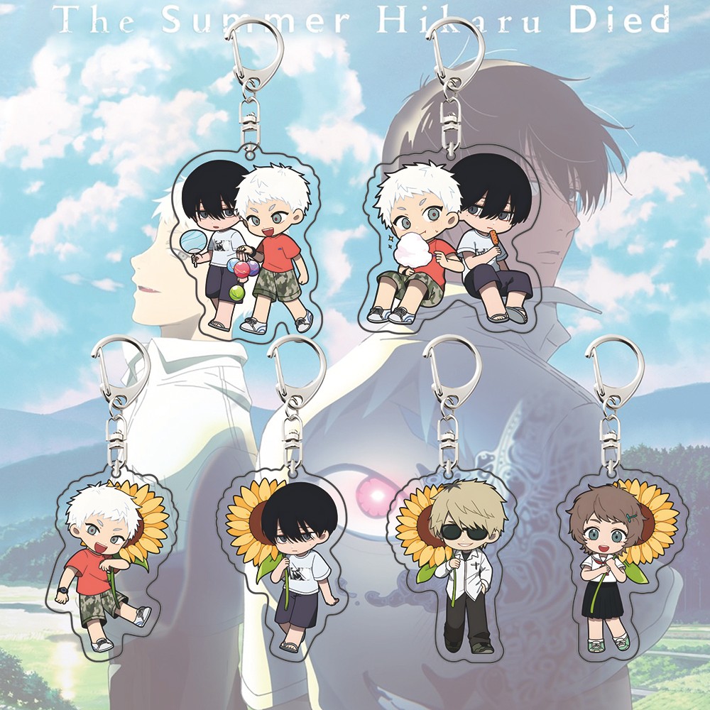 The Summer Hikaru Died Hikaru ga Shinda Natsu พวงกุญแจอะคริลิค Chibi Hikaru Yoshiki รูป