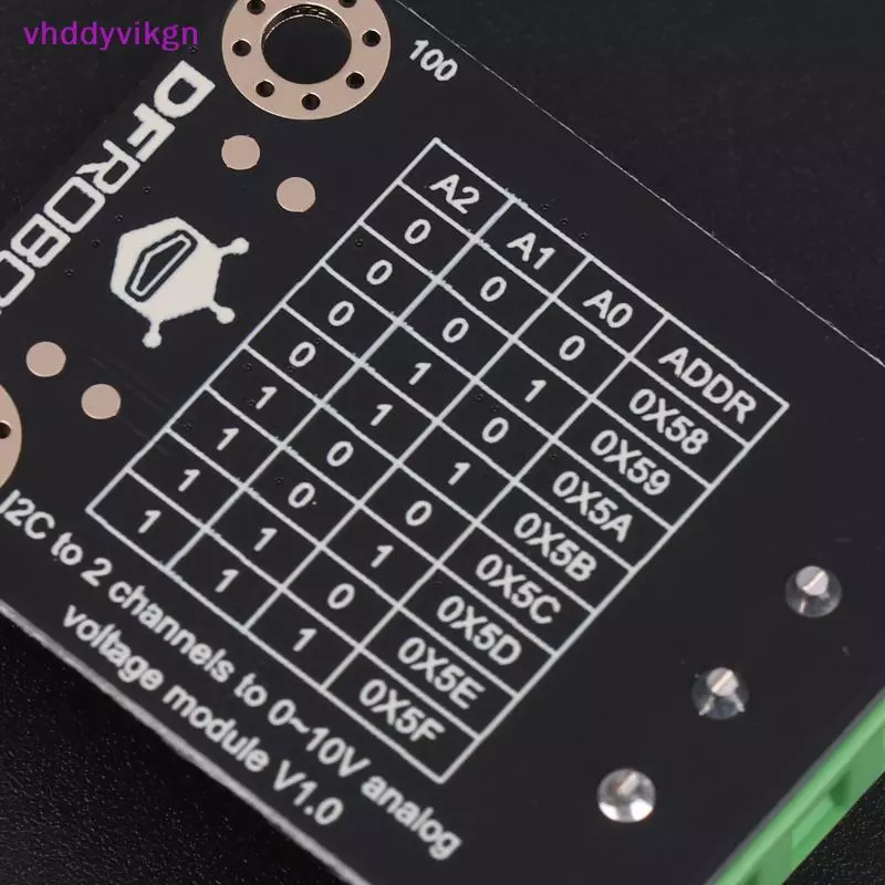 DFRobot I2C 2 ช่อง 0 10V แรงดันไฟฟ้าเอาต์พุต Board thumbnail 7