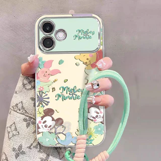 เคส OPPO A5 Pro 5G Case เคสน่ารักลายดอกไม้ การ์ตูนมิกกี้ มินนี่ เมาส์ อีโมจิตลกกันกระแทก เคสซิลิโคนเคลือบอ่อนสำหรับเด็กผู้หญิง เด็กผู้ชาย นักเรียน