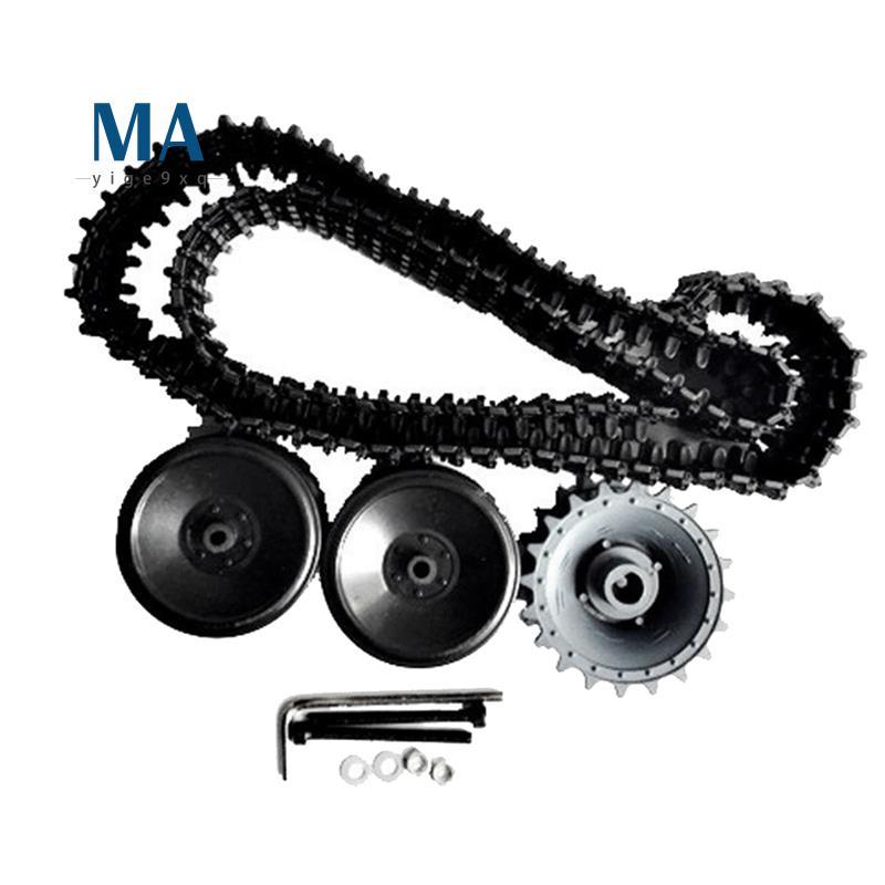 Meige9xqTrack + Track Drive Wheel / Track Wheel + Bearing Wheel Tank Car Chassis Robot Wall Power Mo