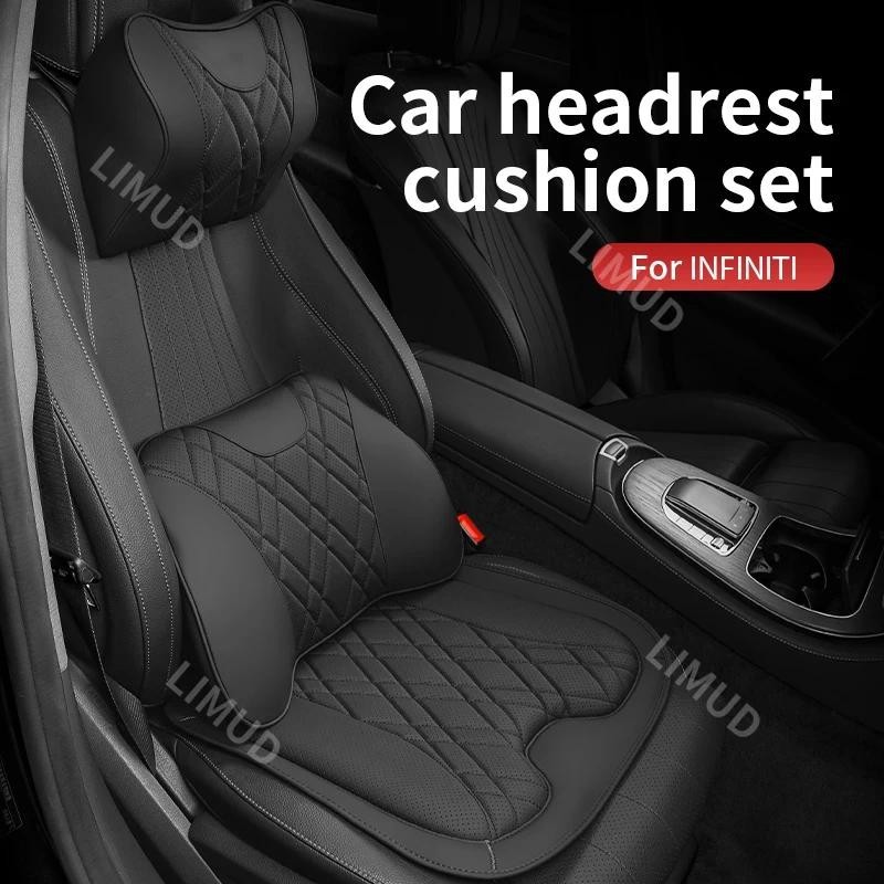 รถคอหมอนสําหรับ Infiniti QX50 QX60 QX55 QX80 Q50L Q70 Q60 รถที่นั่ง Headrest สําหรับรถอุปกรณ์เสริม