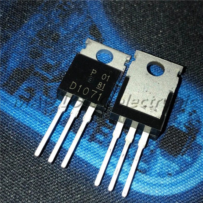 5 ชิ้น/ล็อต 2SD1071 D1071 TO-220 ทรานซิสเตอร์ขนาดกลางที่ใช้ในจุดระเบิดรถยนต์ CRXP