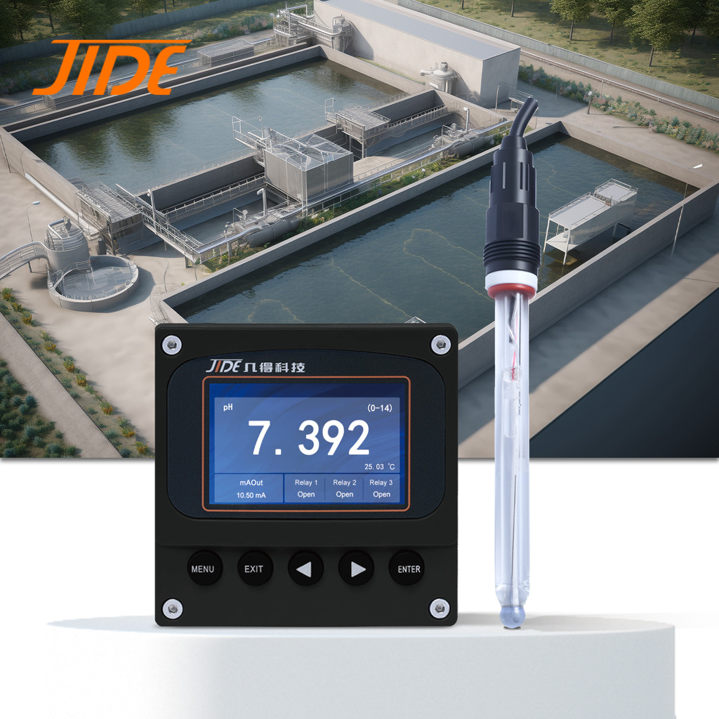 เซ็นเซอร์ ph อุณหภูมิสูงออนไลน์ใหม่เอี่ยม APS-200T สําหรับ Food & Pharmaceutical Industries Effluent