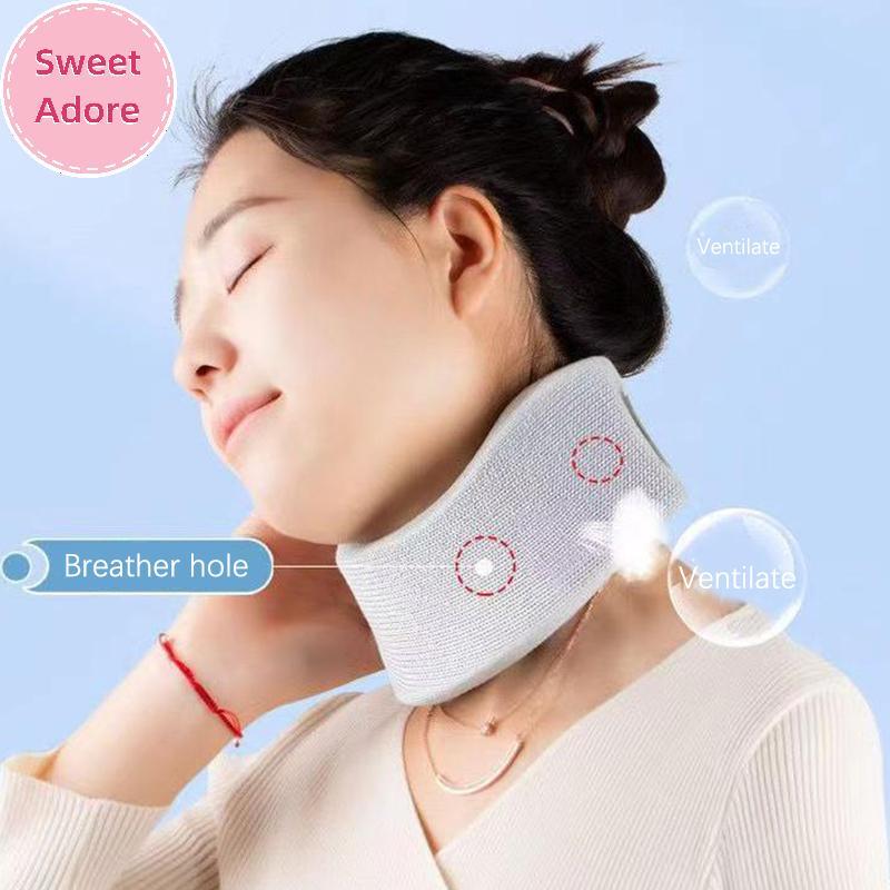SweetAdore 1 แพ็คคอสนับสนุนปรับคอปากมดลูกฟองน้ําคอ Protector สําหรับ Sleep Relief คอปวด Breathable ค