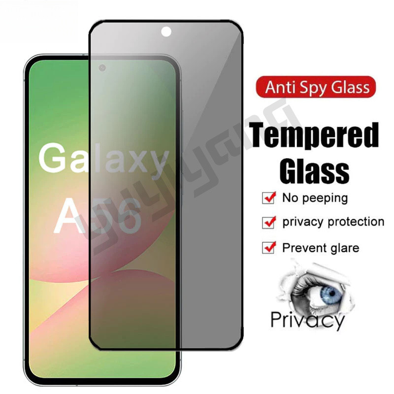 SAMSUNG 2Pcs 9H HDความเป็นส่วนตัวฟิล์มกระจกนิรภัยสําหรับSamsung Galaxy A56 A57 A15 A05 A05s A24 A54 