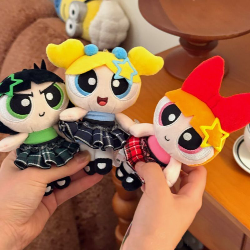 【พร้อมส่ง】powerpuff girls  powerpuff girl powerpuff girls	Merchandise, plush keychains, birthday gif