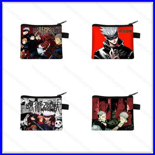 GNN Jujutsu Kaisen ลาย Gojo กระเป๋าเก็บเหรียญและกุญแจสำหรับเด็ก