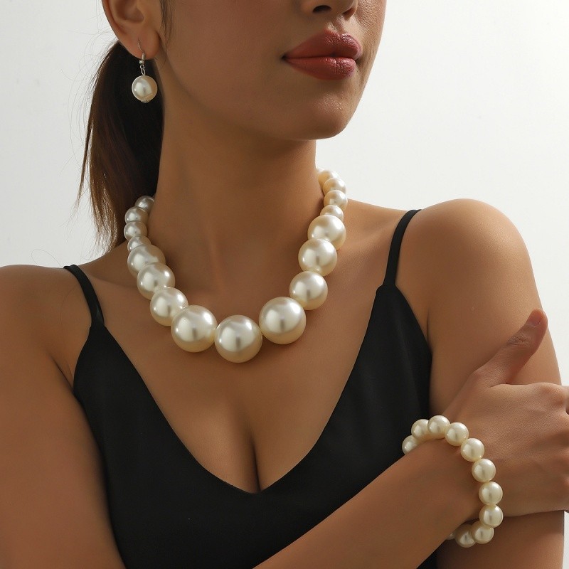 เครื่องประดับหรูหรา สไตล์ชนเผ่า รวมสร้อยคอมือและต่างหูจากลูกปัด