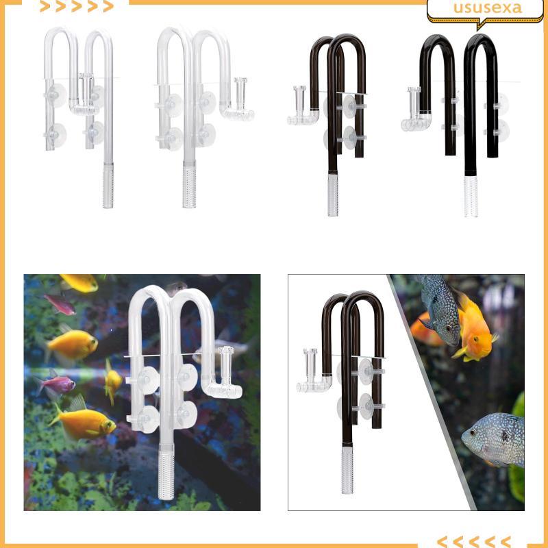[Ususexa] Aquarium Lily Tube Aquarium Aquarium Wark Inflow เจาะติดตั้งง่ายพร้อม Saugnapf Lily Pipe I