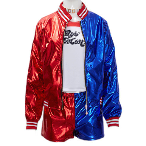 เครื่องแต่งกาย Harley Quinn จาก Suicide Squad สำหรับ cosplay ผู้ใหญ่และเด็ก