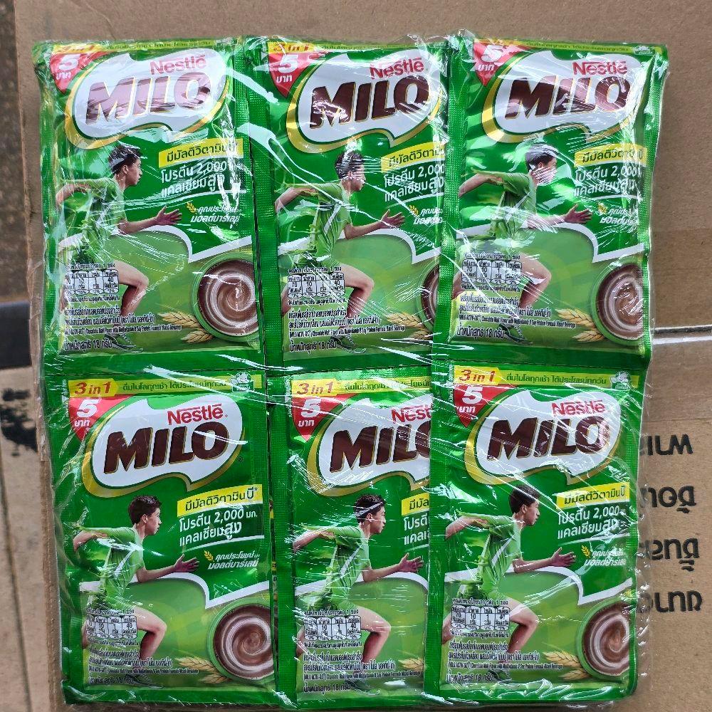 (2แผง)ไมโลซอง5บาท 24ซอง แพ็คละ2แผง รวม48ซอง รูปที่ 4