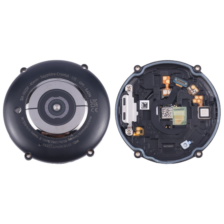 ยินดีฝาหลัง Full Assembly สําหรับ Samsung Galaxy Watch5 Pro 45mm SM-R920 (สีดํา)