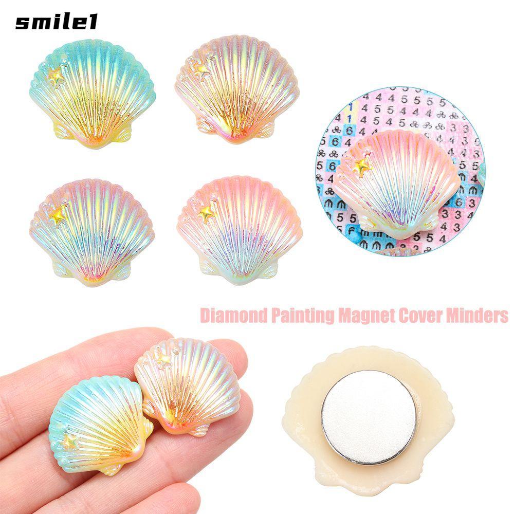 SMILE Diamond Painting Cover Holder มัลติฟังก์ชั่น Glitter Shell อุปกรณ์เพชรเพชรจิตรกรรมเครื่องมือ