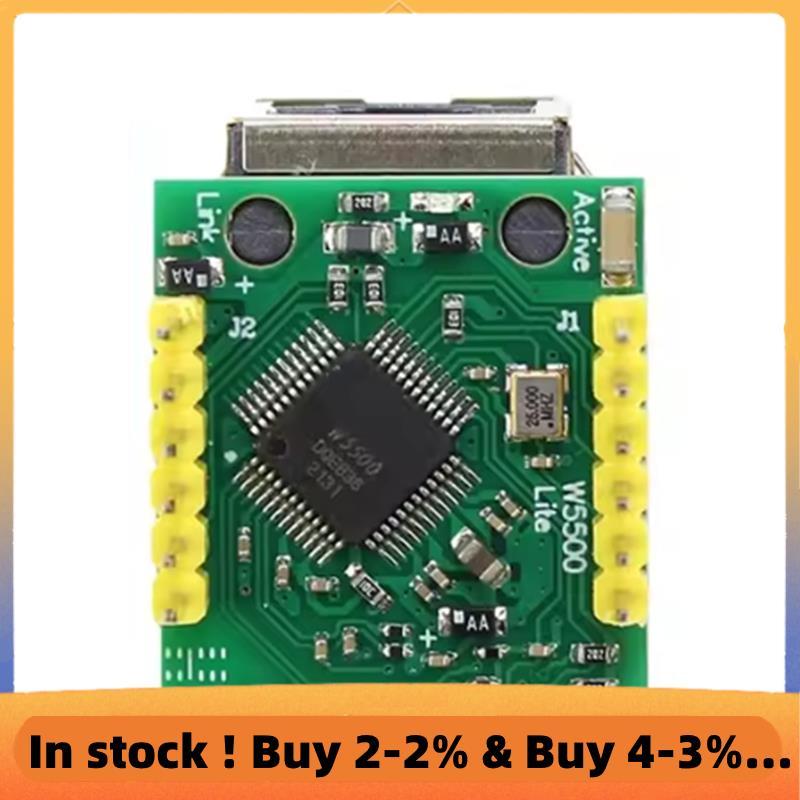 ใหม่ W5500 Ethernet โมดูลเครือข่ายฮาร์ดแวร์ IP 51/STM32 Microcontroller รองรับโปรแกรมมากกว่า W5100 M