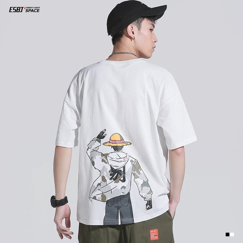 Twenty-Eight ฤดูร้อนรอบคอ Super Hot cec แขนสั้นผู้ชายอินเทรนด์พิมพ์เสื้อยืด Street Wear ที่ไม่ซ้ํากั