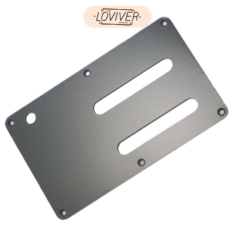 1x อะไหล่ทดแทน 2 Slot Style Backplate Trem Cover สําหรับกีตาร์